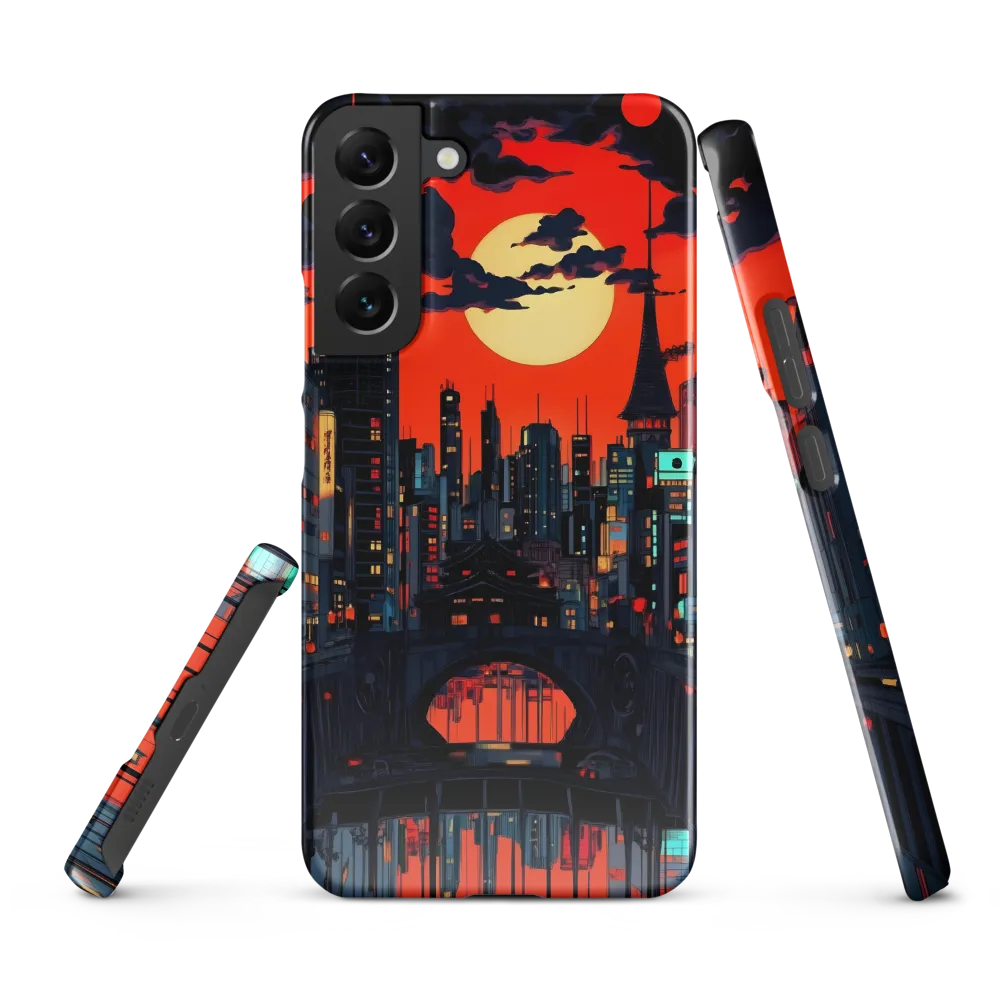 Nightfall in a Neon City