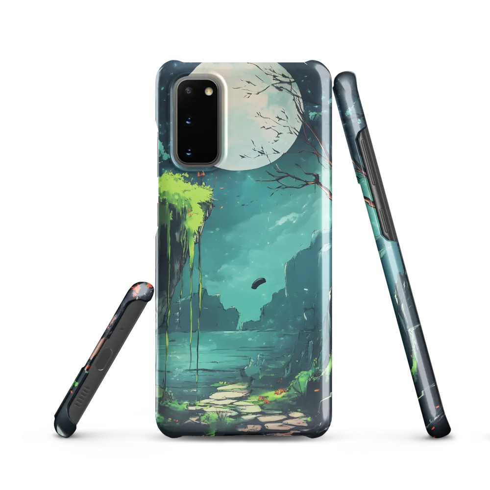 Moonlit Serenity: A Fantastical Landscape