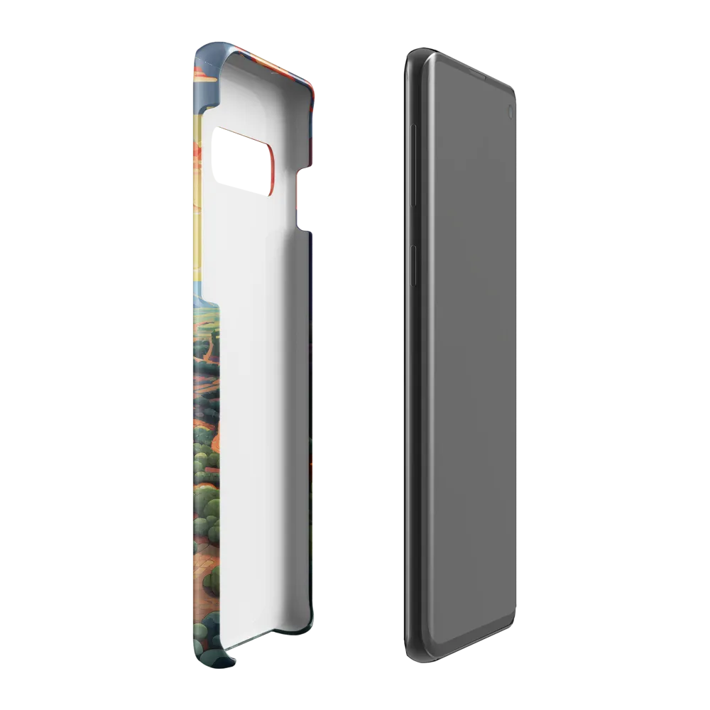 Desert Serenity at Dusk | Phone Case |  S10 Plus | Snap Case | Glossy