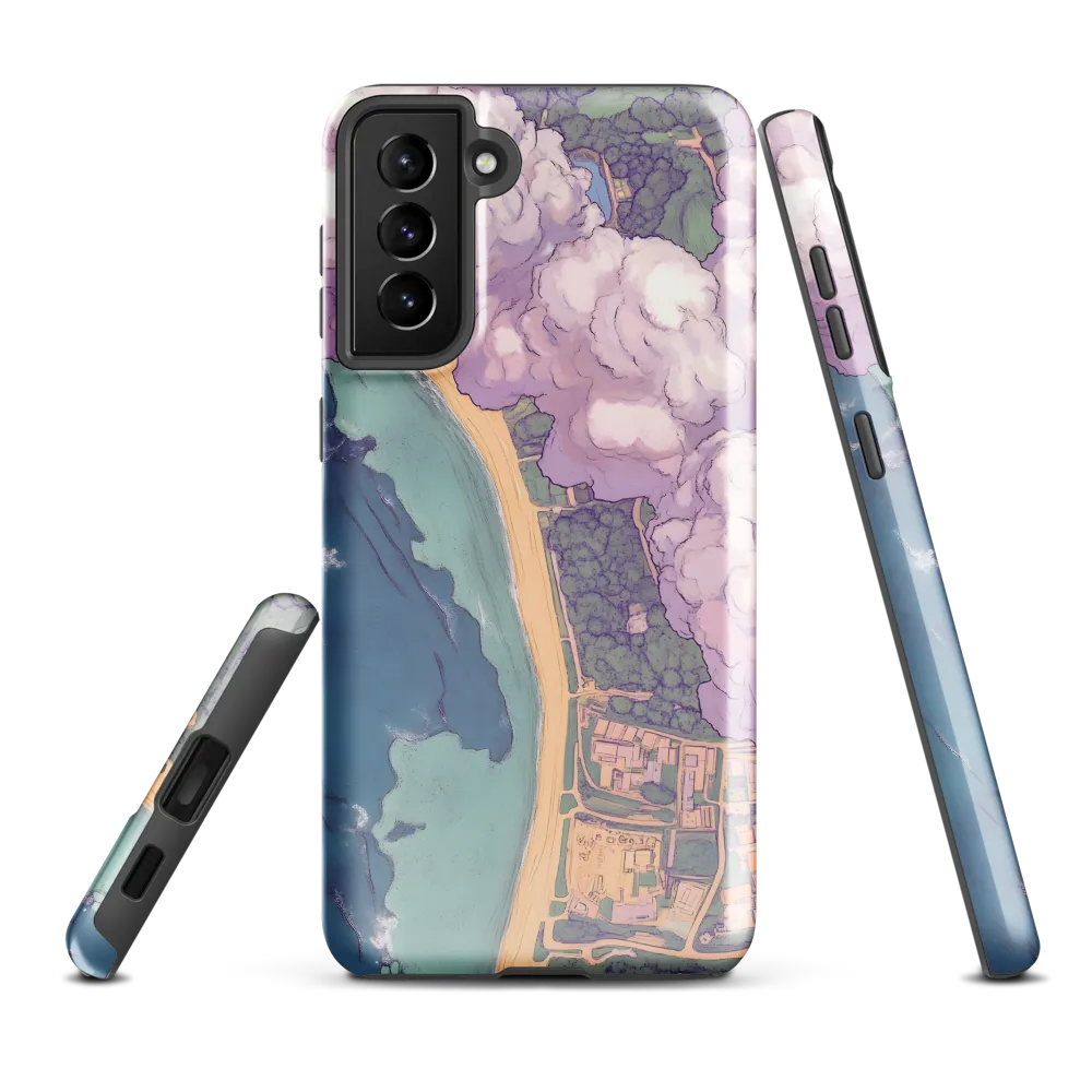 Serenity Over the Coast | Phone Case |  S21 Plus | Tough Case | Glossy