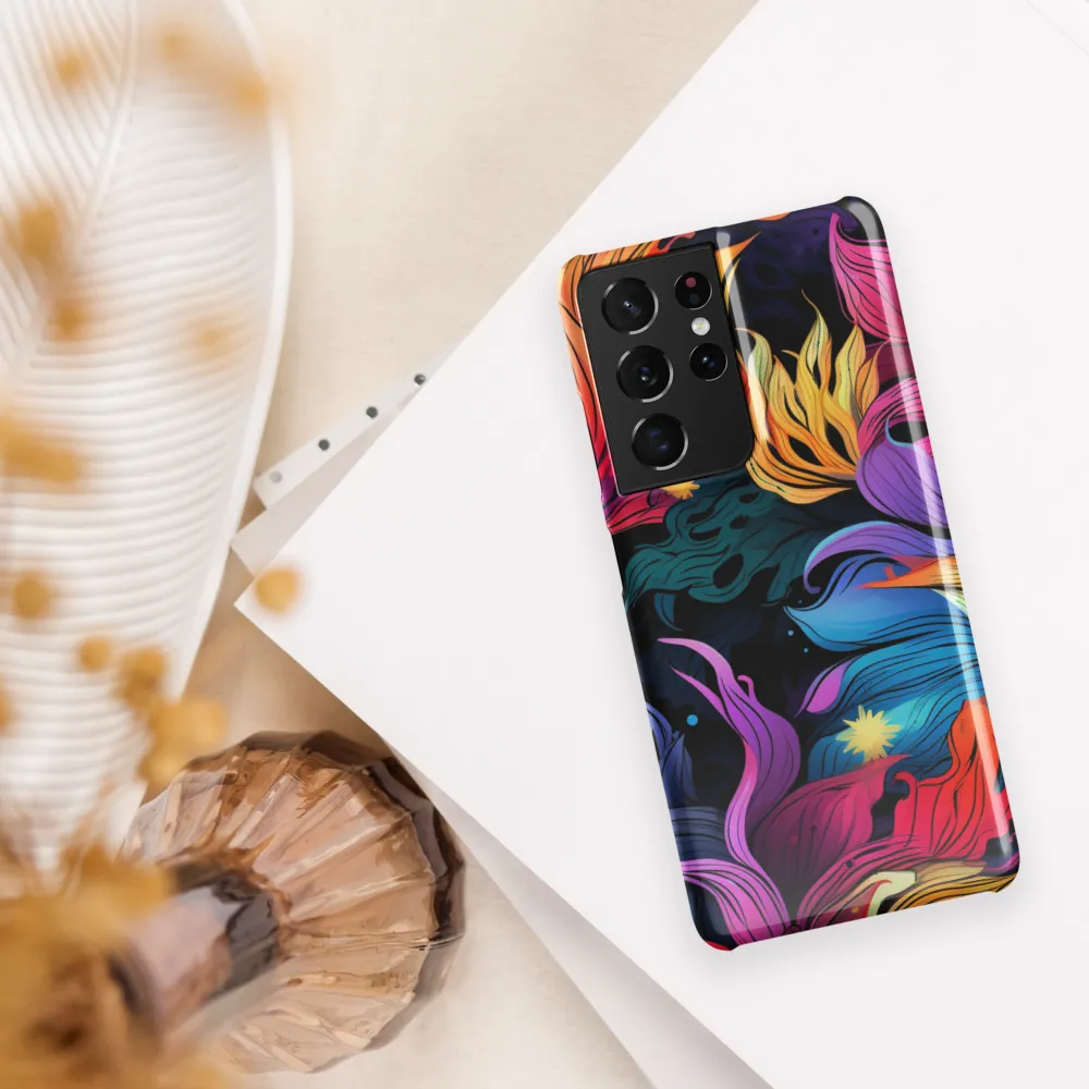 Floral Symphony | Phone Case |  S21 Ultra | Snap Case | Glossy
