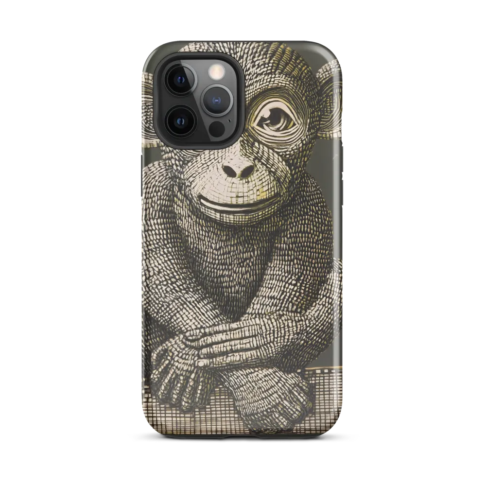 Intricate Primate Portrait