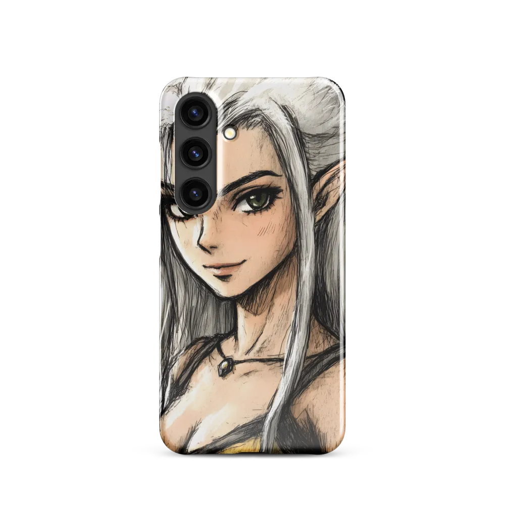Ethereal Elegance: The Elf's Portrait