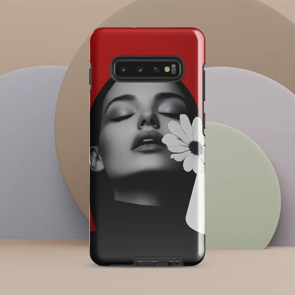 Serenity in Minimalism | Phone Case |  S10 Plus | Tough Case | Glossy