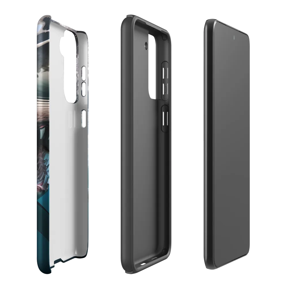 Majesty of the Ocean: The Great White Shark | Phone Case |  S21 Plus | Tough Case | Matte