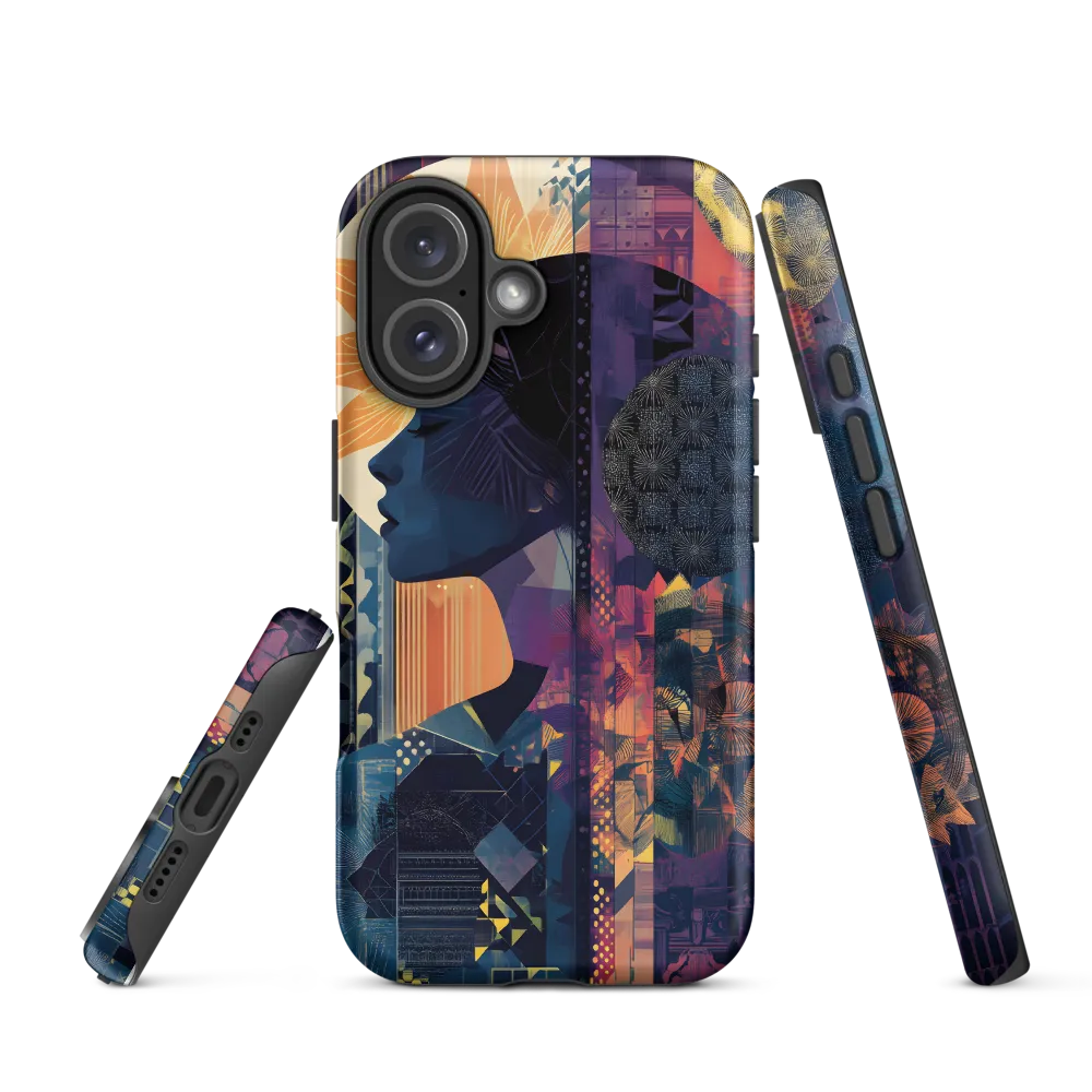 Whispers of Nature: A Modern Profile | Phone Case