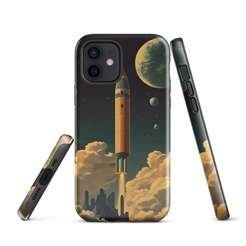 Journey Through the Cosmic Frontier | Phone Case |  12 | Tough Case | Glossy