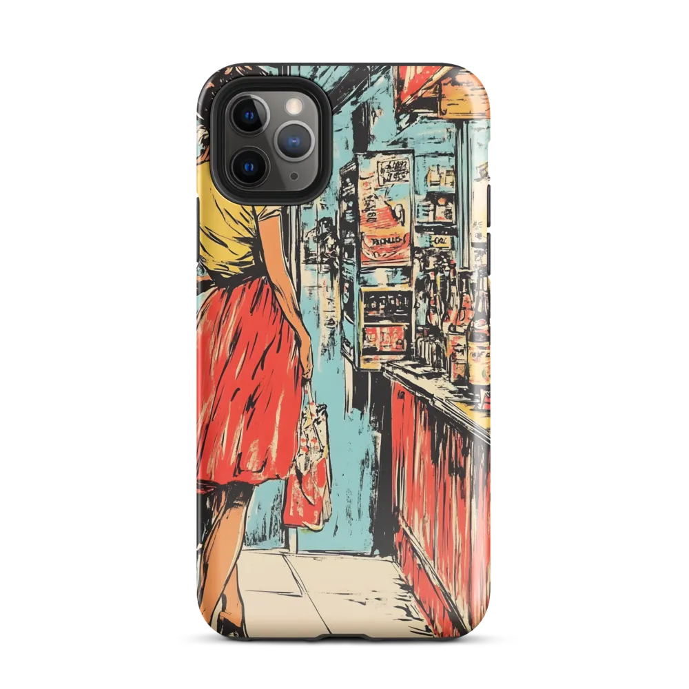 A Vintage Encounter in the Aisles | Phone Case |  11 Pro Max | Tough Case | Glossy