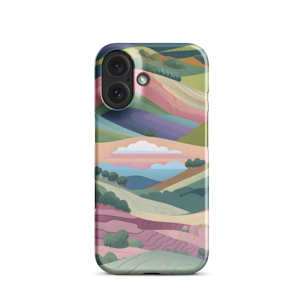 Harmonious Hills | Phone Case |  16 | Snap Case | Glossy