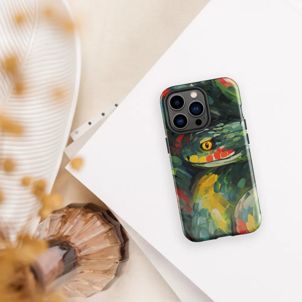 Enigmatic Coils | Phone Case |  13 Pro | Tough Case | Glossy