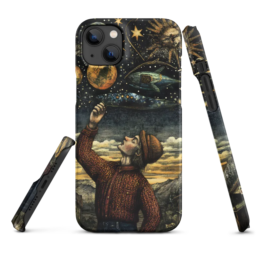 Cosmic Curiosity: A Journey Beyond Earth | Phone Case |  14 Plus | Snap Case | Matte