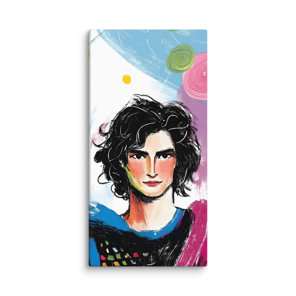 Vibrant Portrait of Youth