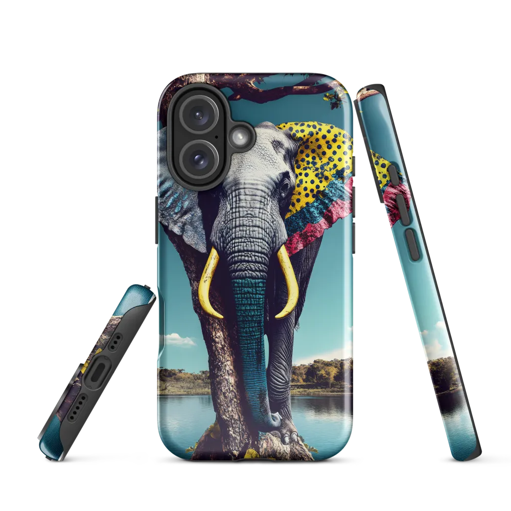 Playful Elegance: The Surreal Elephant