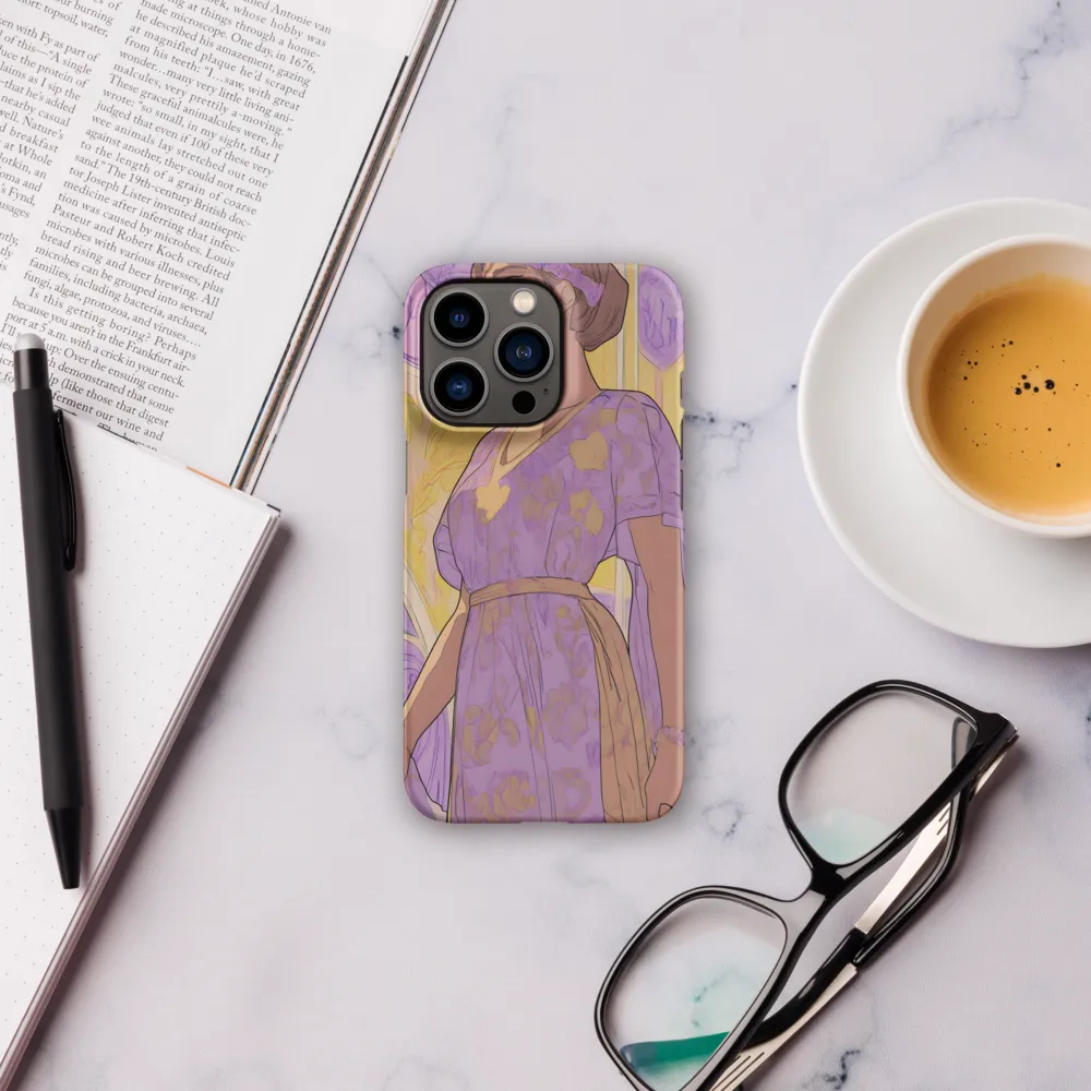 Elegance in Floral Harmony | Phone Case |  13 Pro | Snap Case | Matte