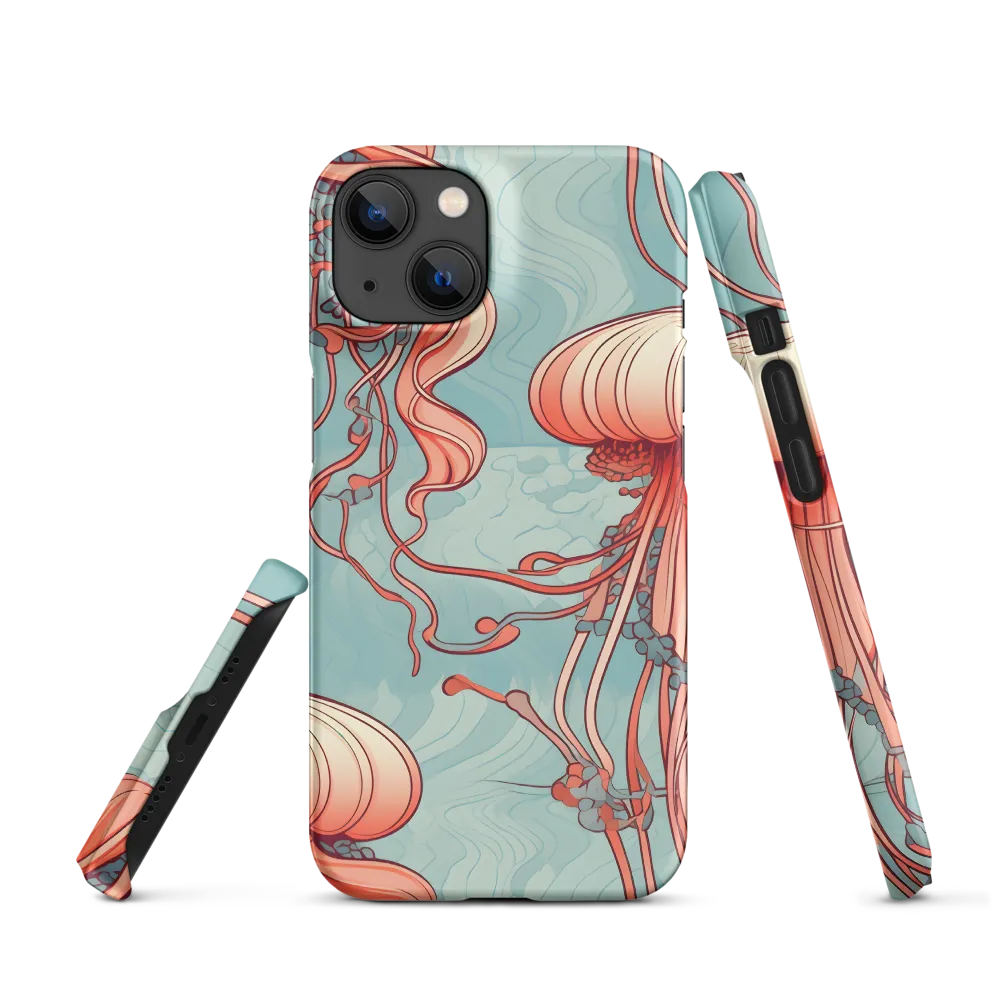 Ethereal Dance of Jellyfish | Phone Case |  14 | Snap Case | Matte