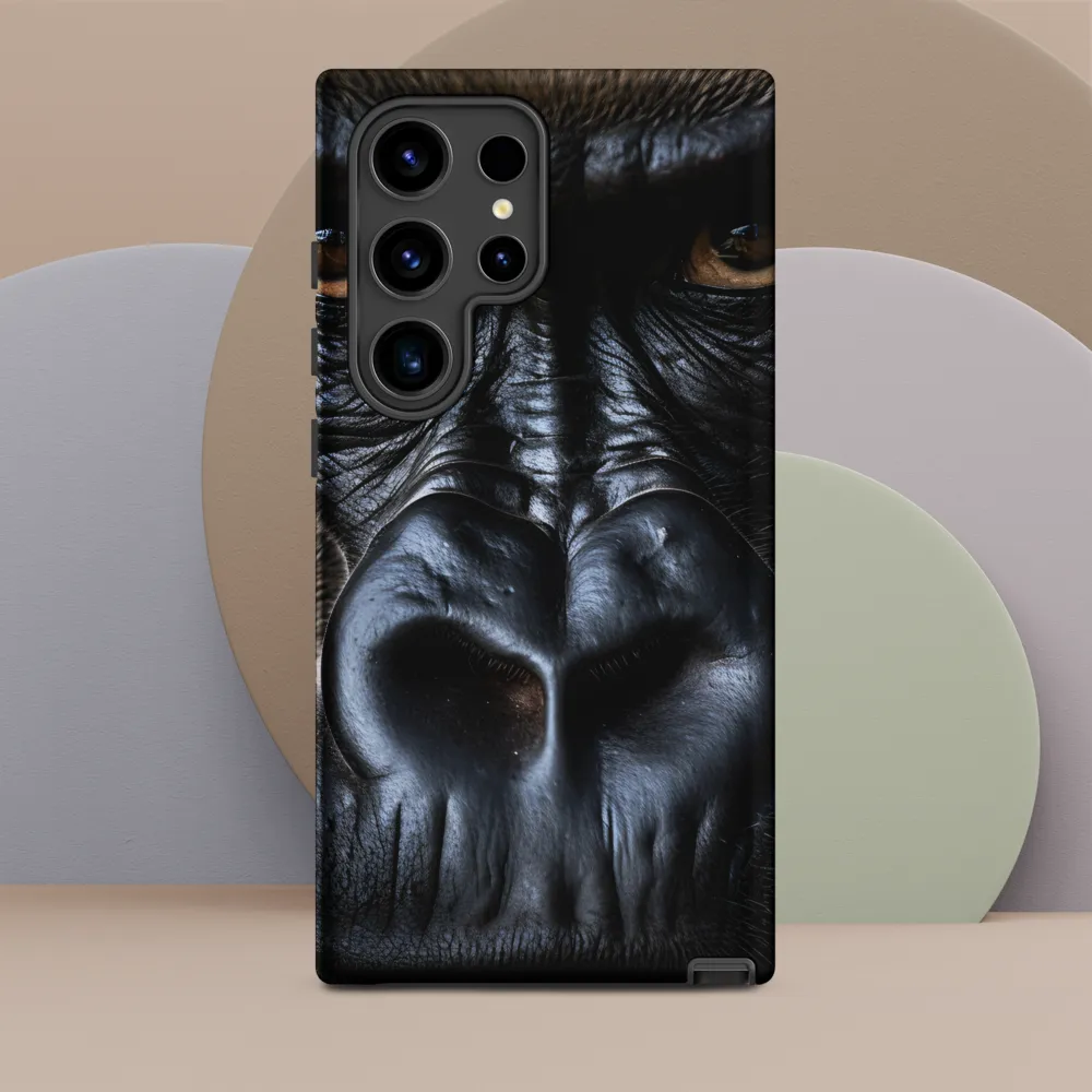 Gaze of the Wild: A Gorilla's Portrait
