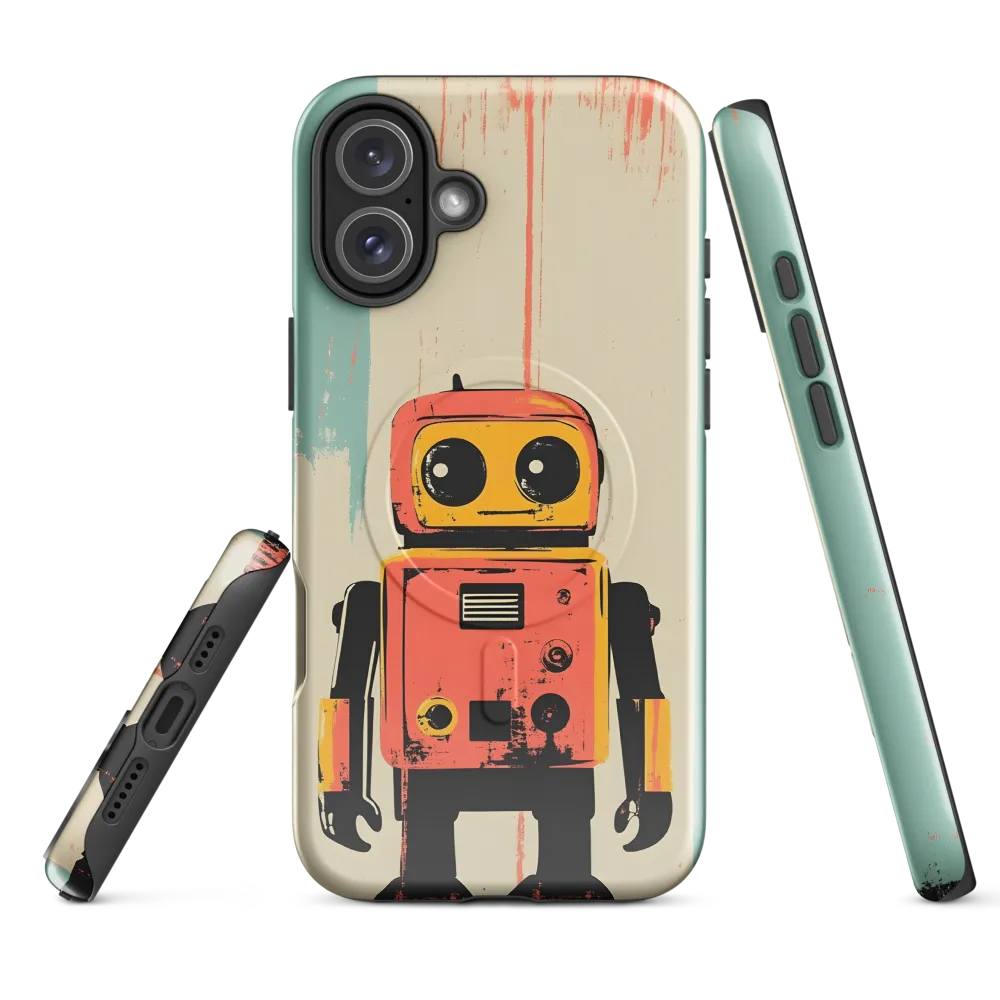 Retro Robot Charm