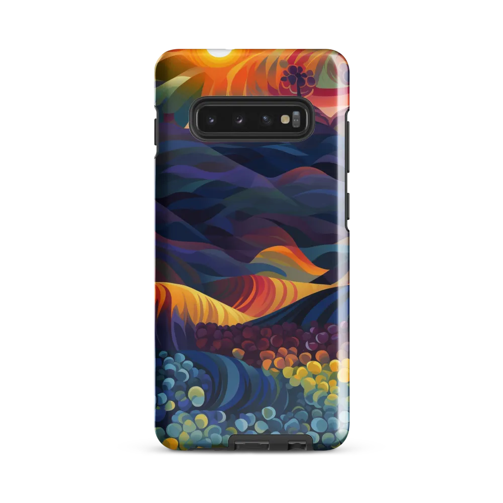 Energizing Twilight | Phone Case |  S10 Plus | Tough Case | Glossy