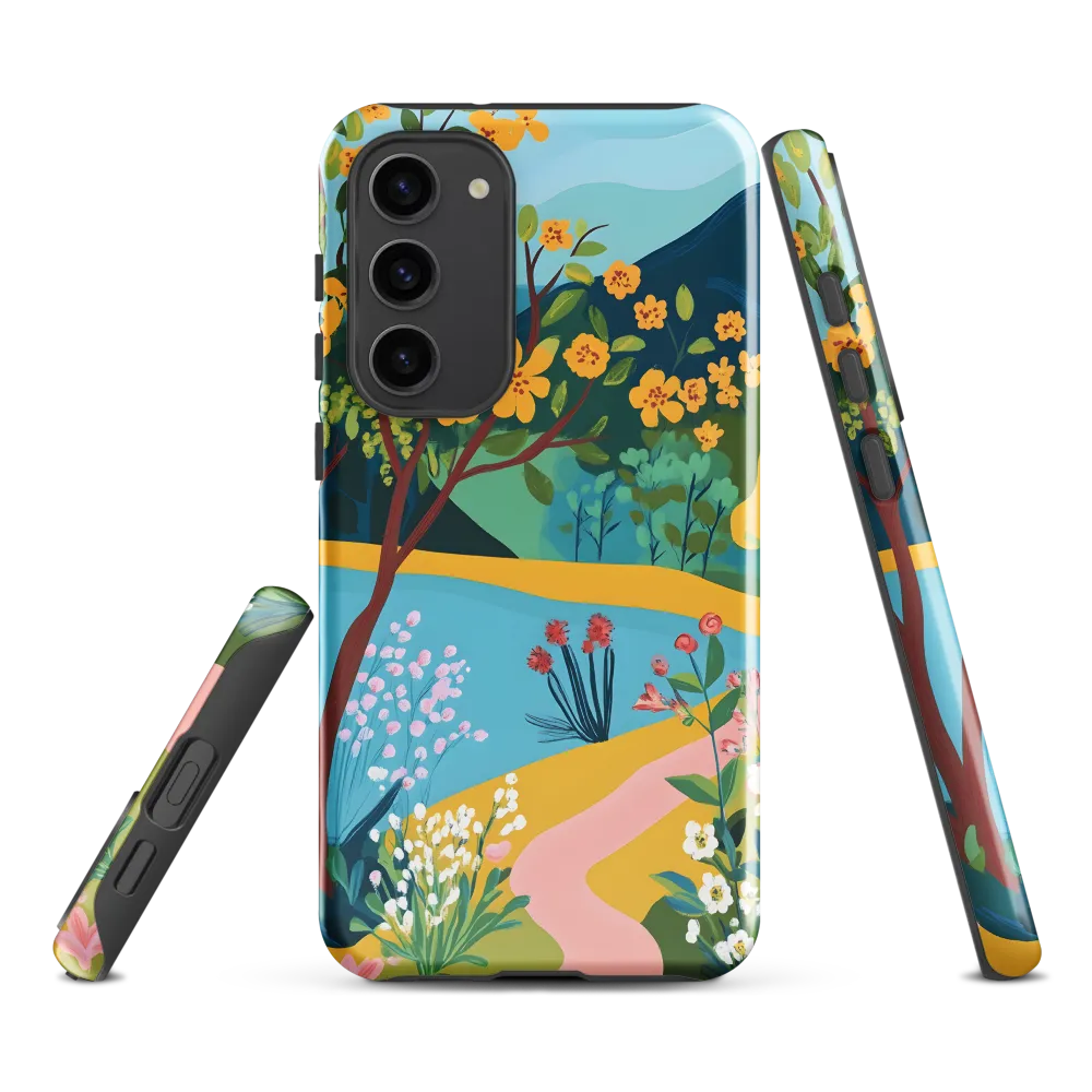 Blossoms by the Tranquil Waters