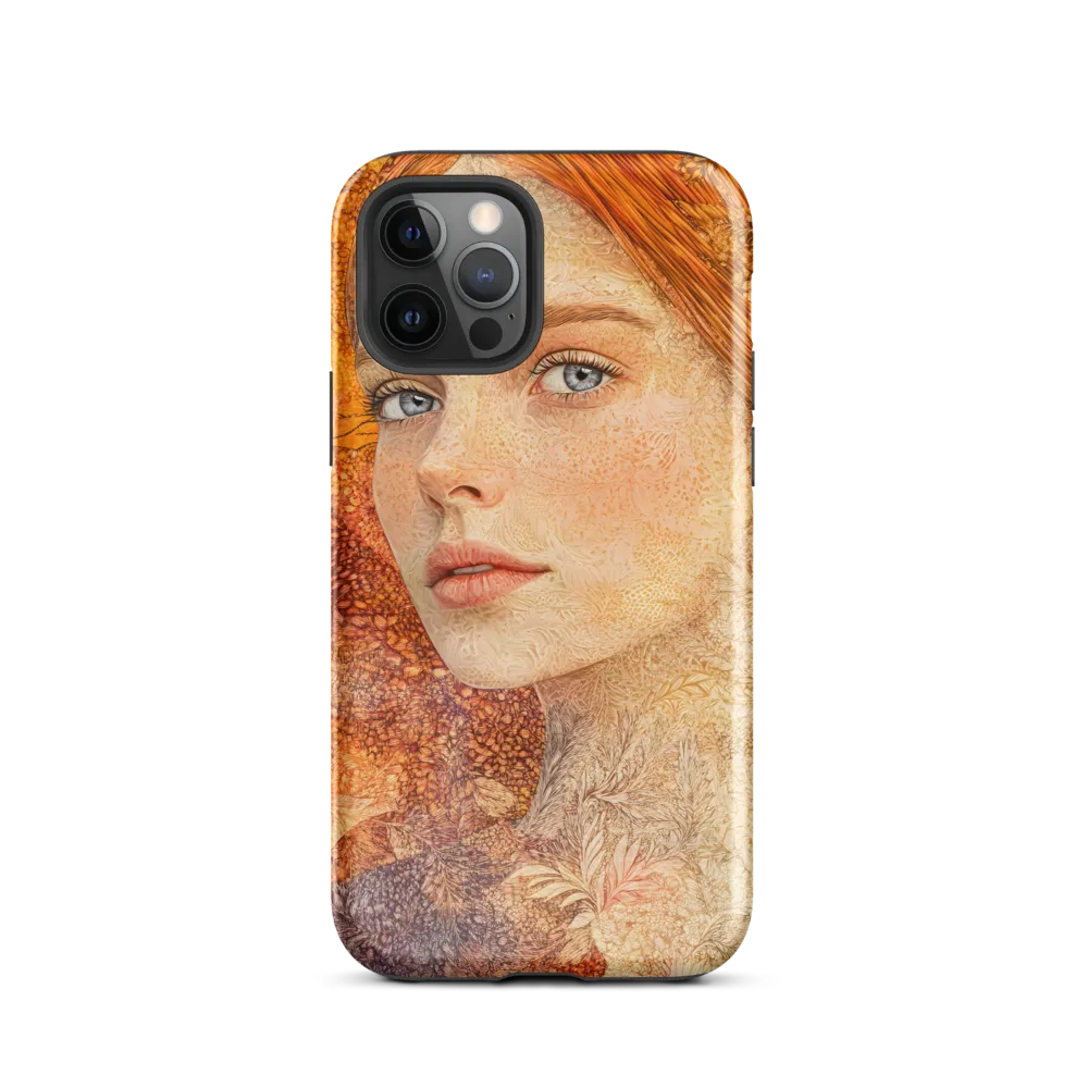 Embracing Autumn's Glow | Phone Case |  12 Pro | Tough Case | Glossy