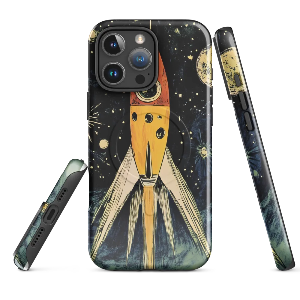 Journey into the Cosmos | Phone Case |  16 Pro Max | MagSafe® Tough Case | Glossy