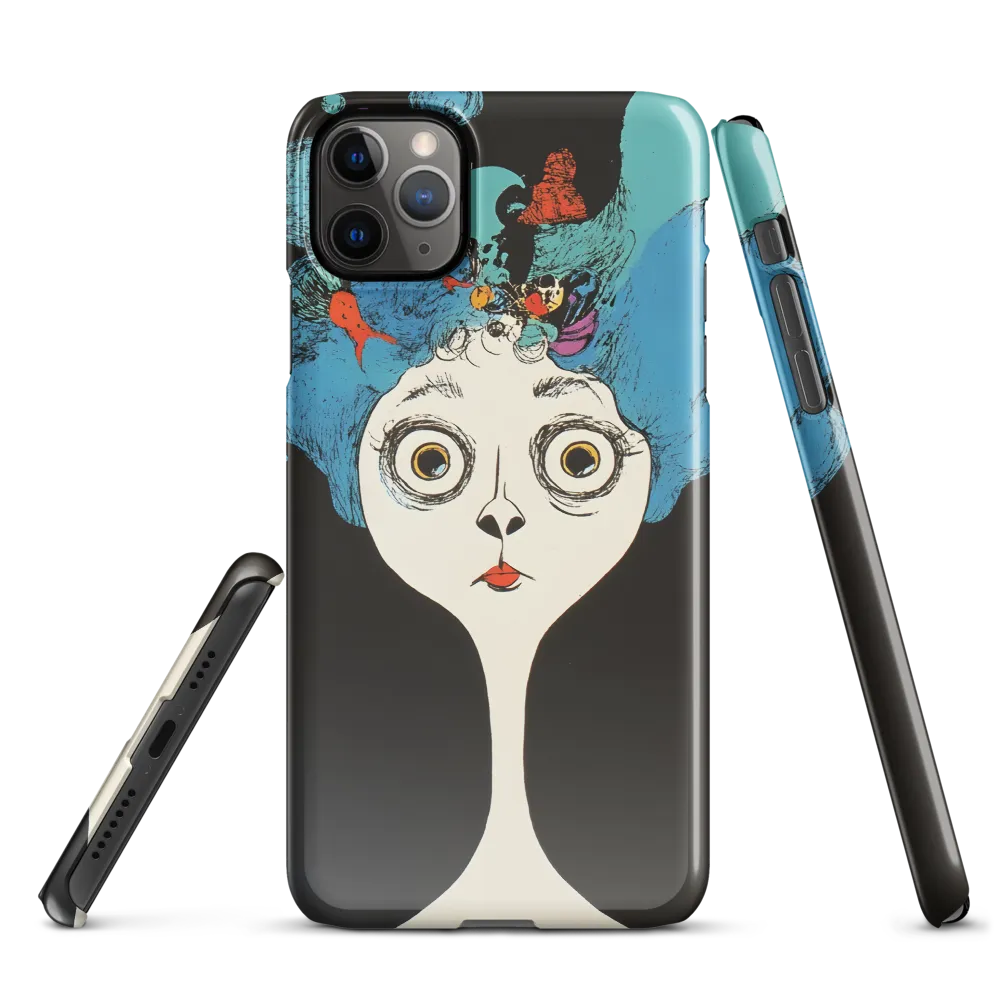 Whimsical Hairscape | Phone Case |  11 Pro Max | Snap Case | Glossy