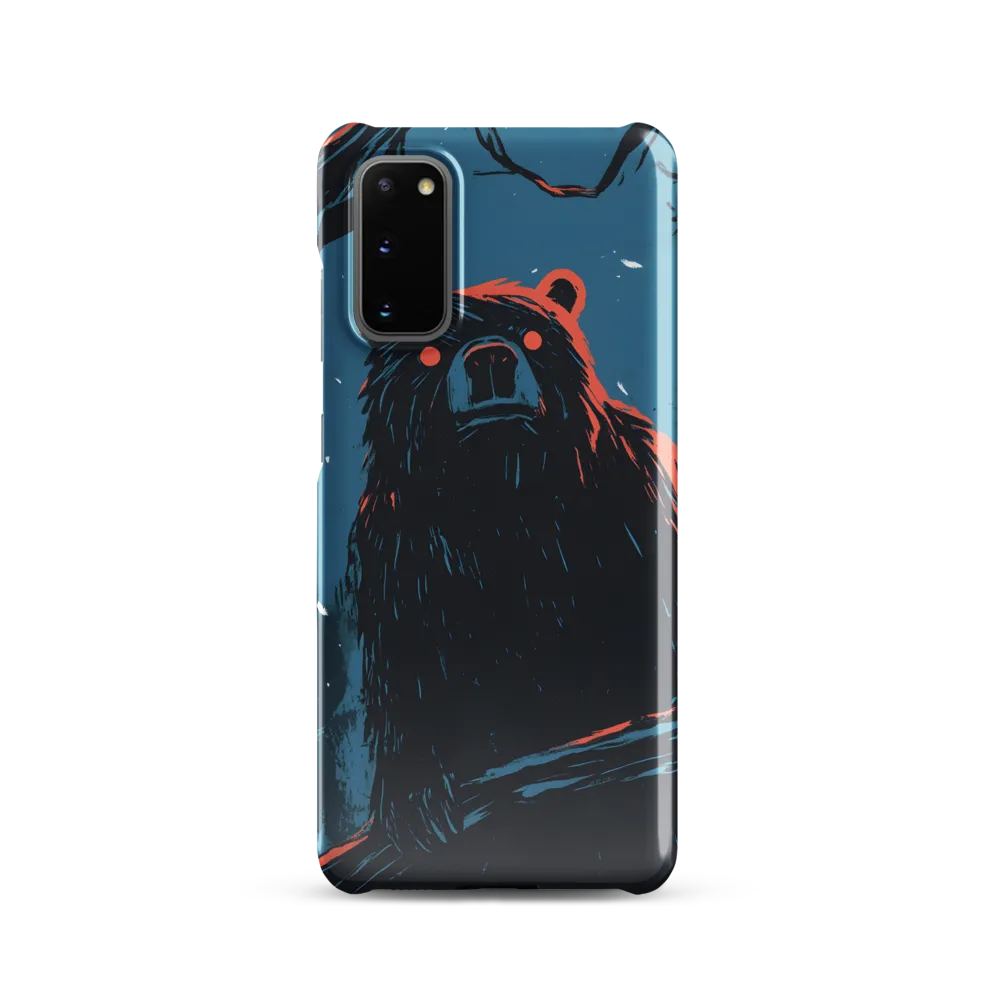 Eerie Majesty: A Bear in the Night