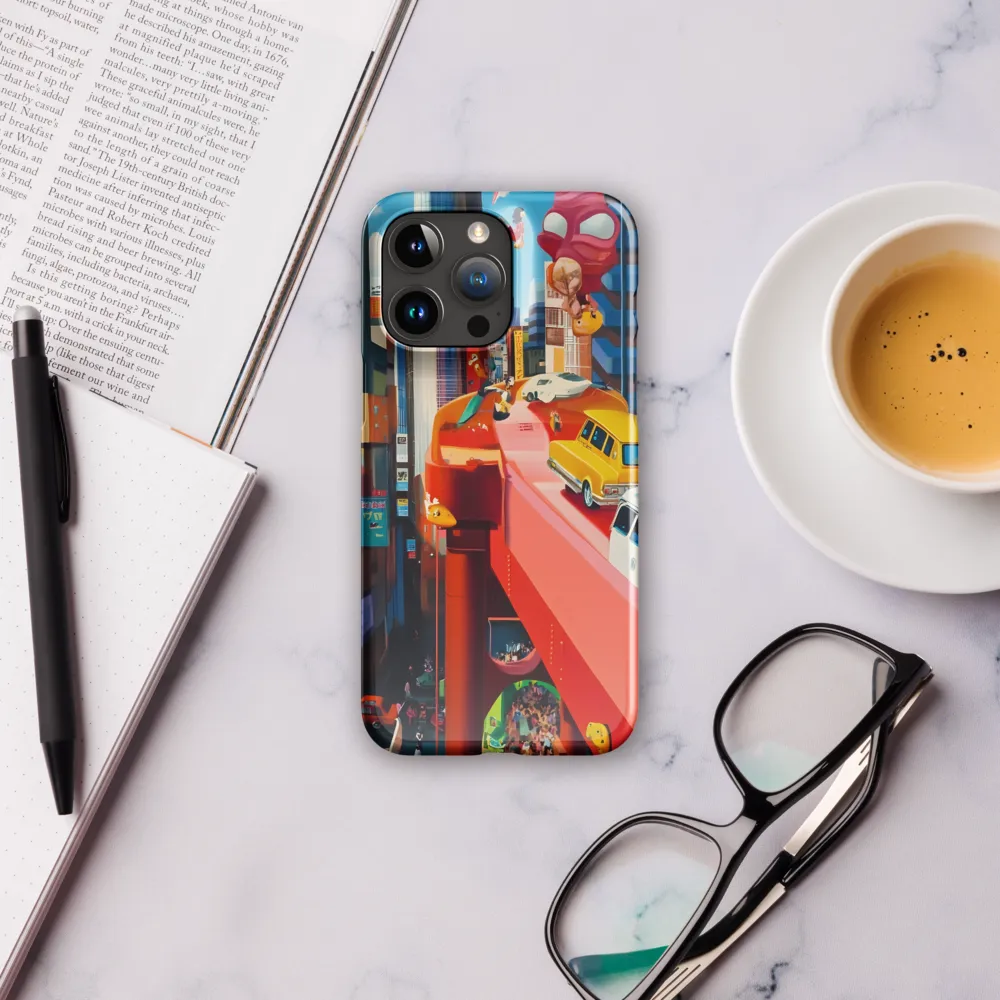 Urban Whimsy: A Colorful Cityscape