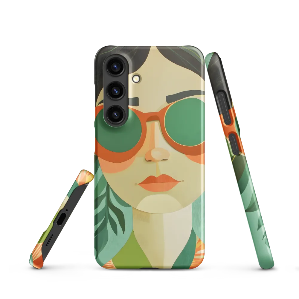 Bold Serenity: A Modern Portrait