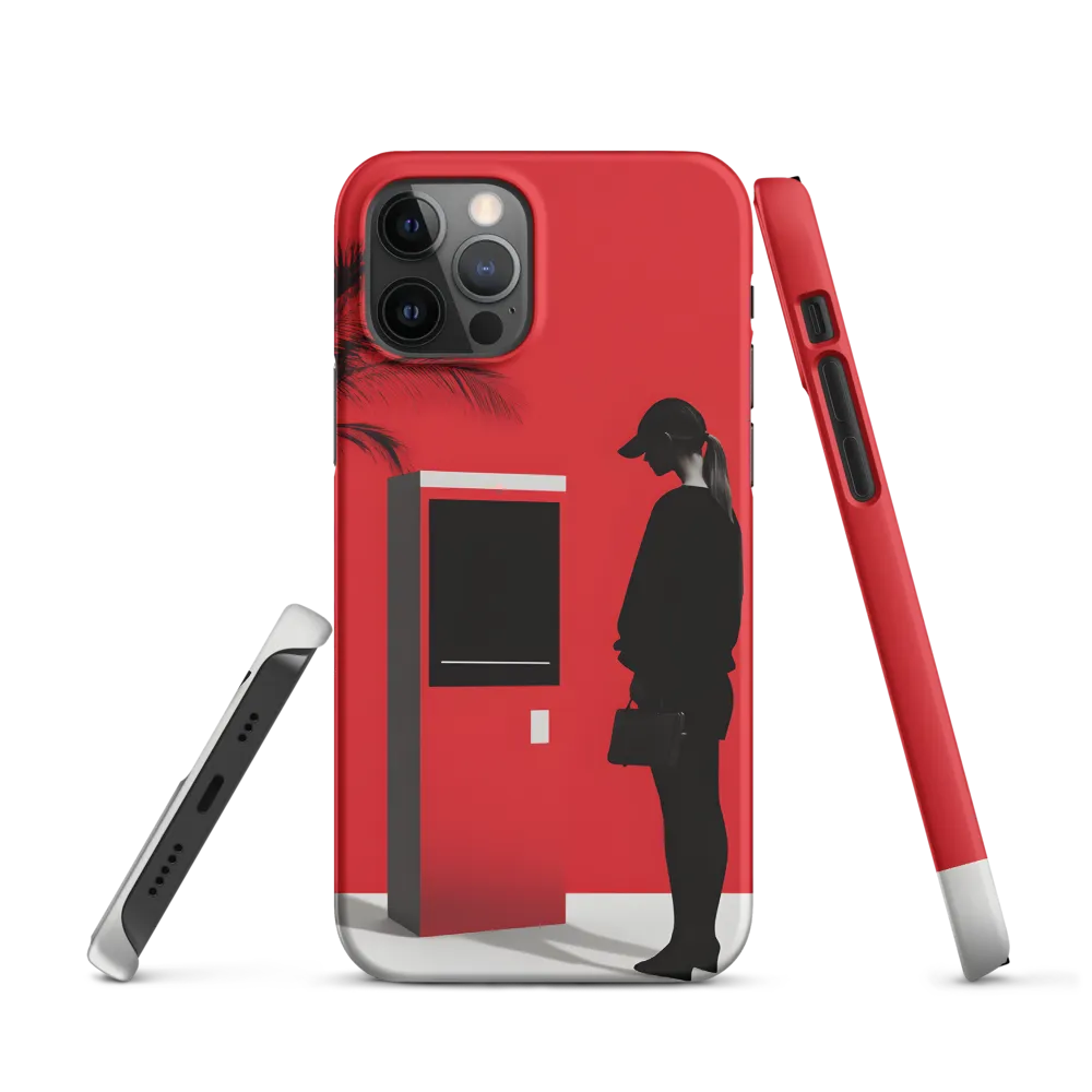 Contemplation in Red | Phone Case |  12 Pro | Snap Case | Matte