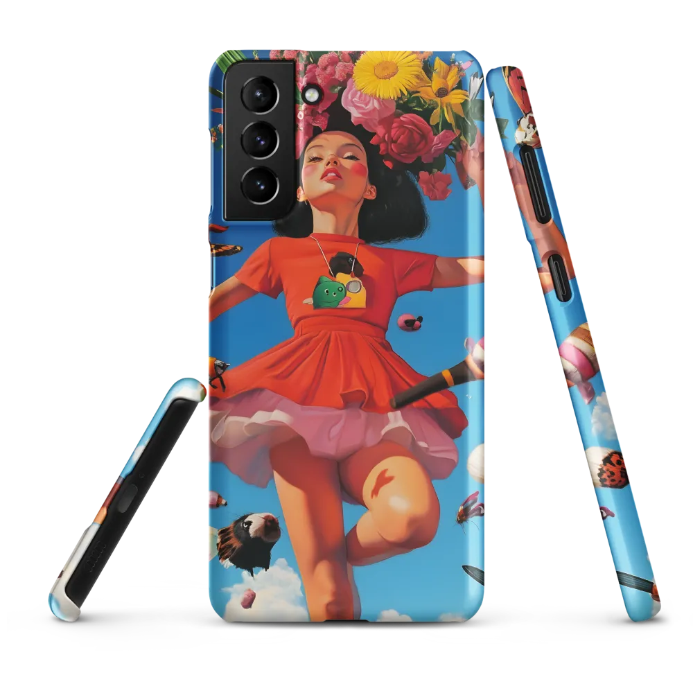 Joyful Whimsy | Phone Case |  S21 Plus | Snap Case | Matte