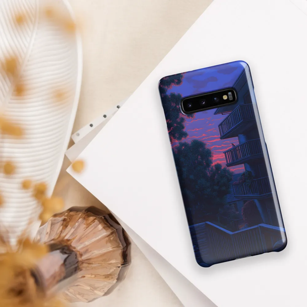 Urban Serenity at Dusk | Phone Case |  S10 Plus | Snap Case | Glossy