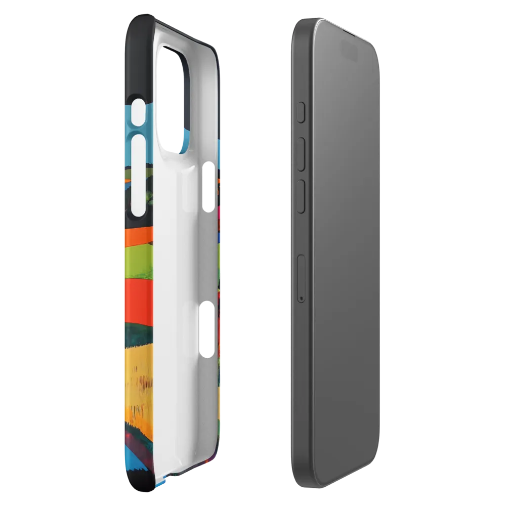 Vibrant Countryside | Phone Case |  16 Pro Max | Snap Case | Matte