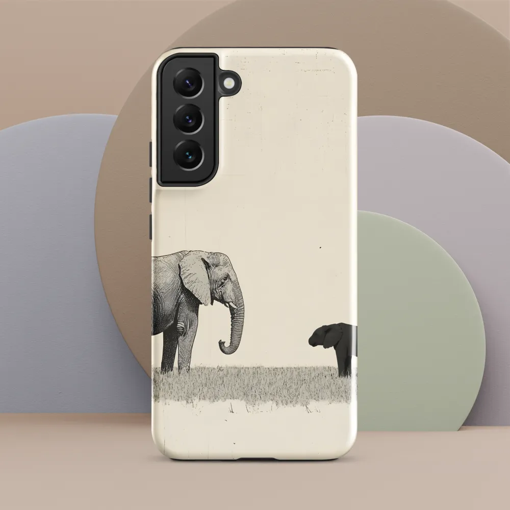Contrasting Companions | Phone Case |  S22 Plus | Tough Case | Glossy