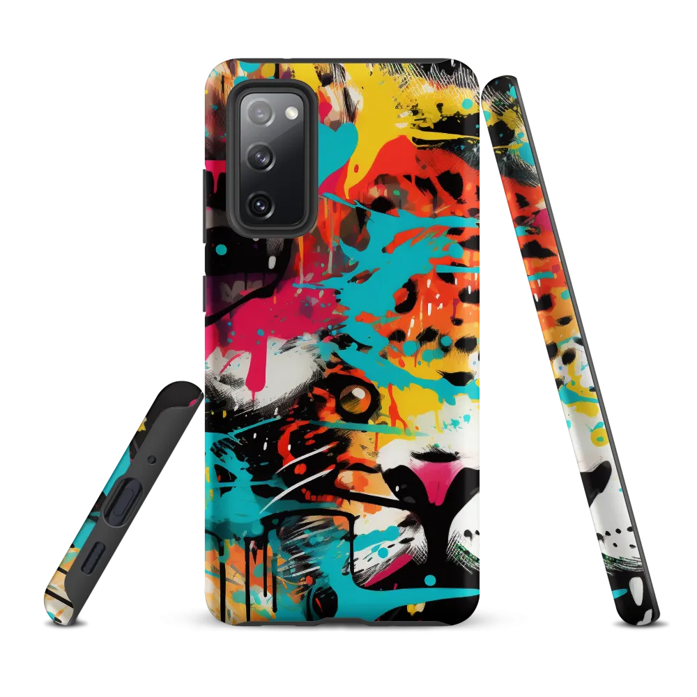 Fierce Fusion: Tiger and Lion in Graffiti
