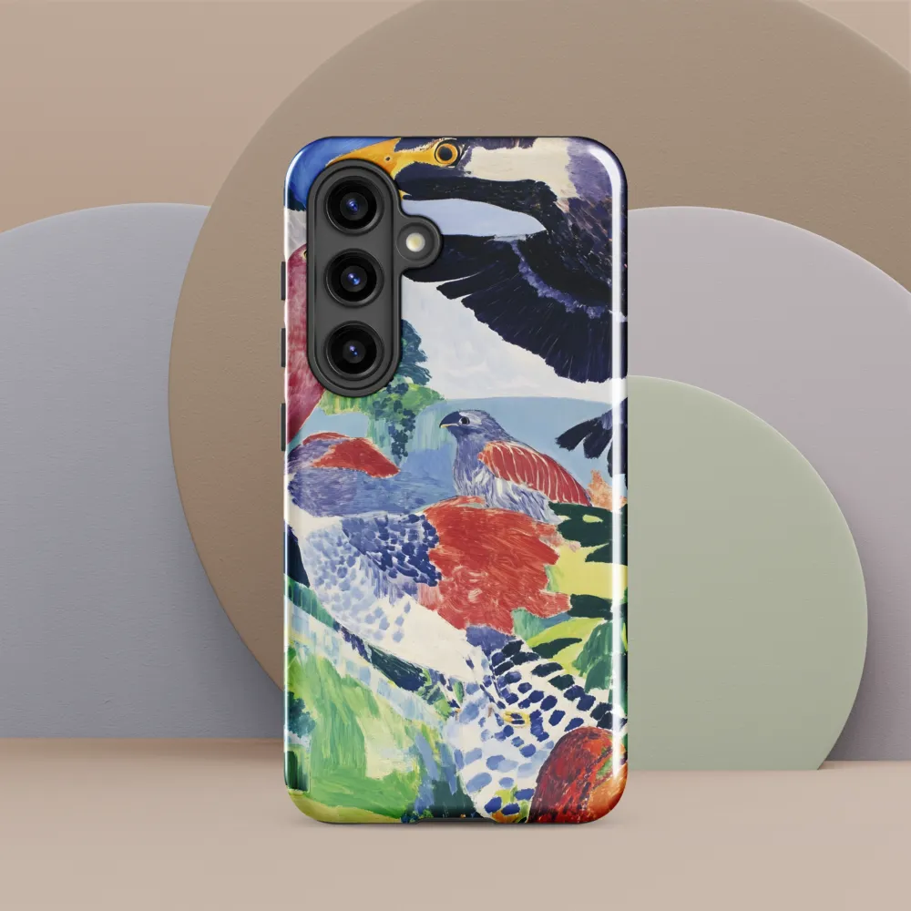 Symphony of Birds | Phone Case |  S24 | Tough Case | Glossy
