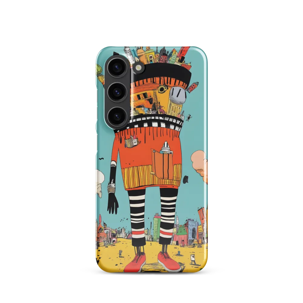 Urban Fantasia: A Whimsical Encounter | Phone Case |  S23 | Snap Case | Glossy