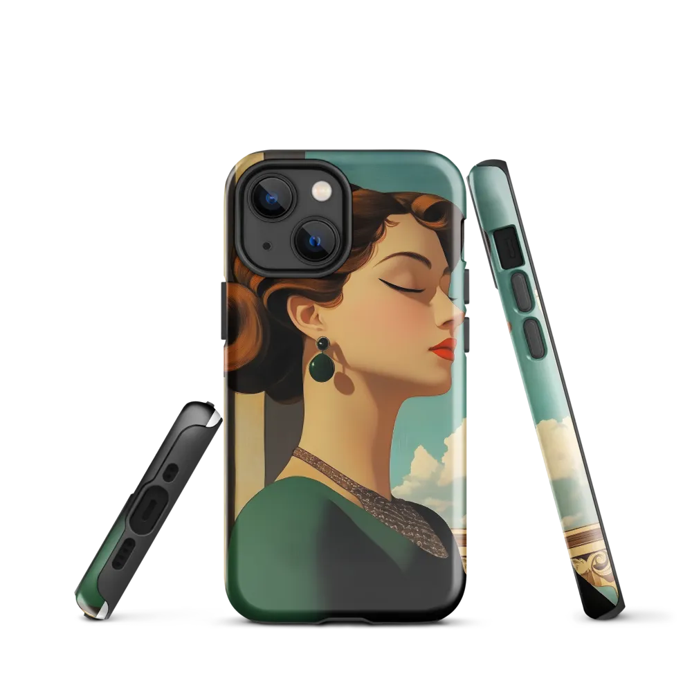 Elegance in Art Deco: A Portrait of Grace