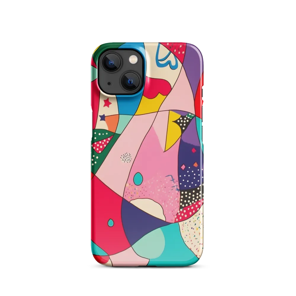Playful Geometry in Color | Phone Case |  13 | Snap Case | Glossy