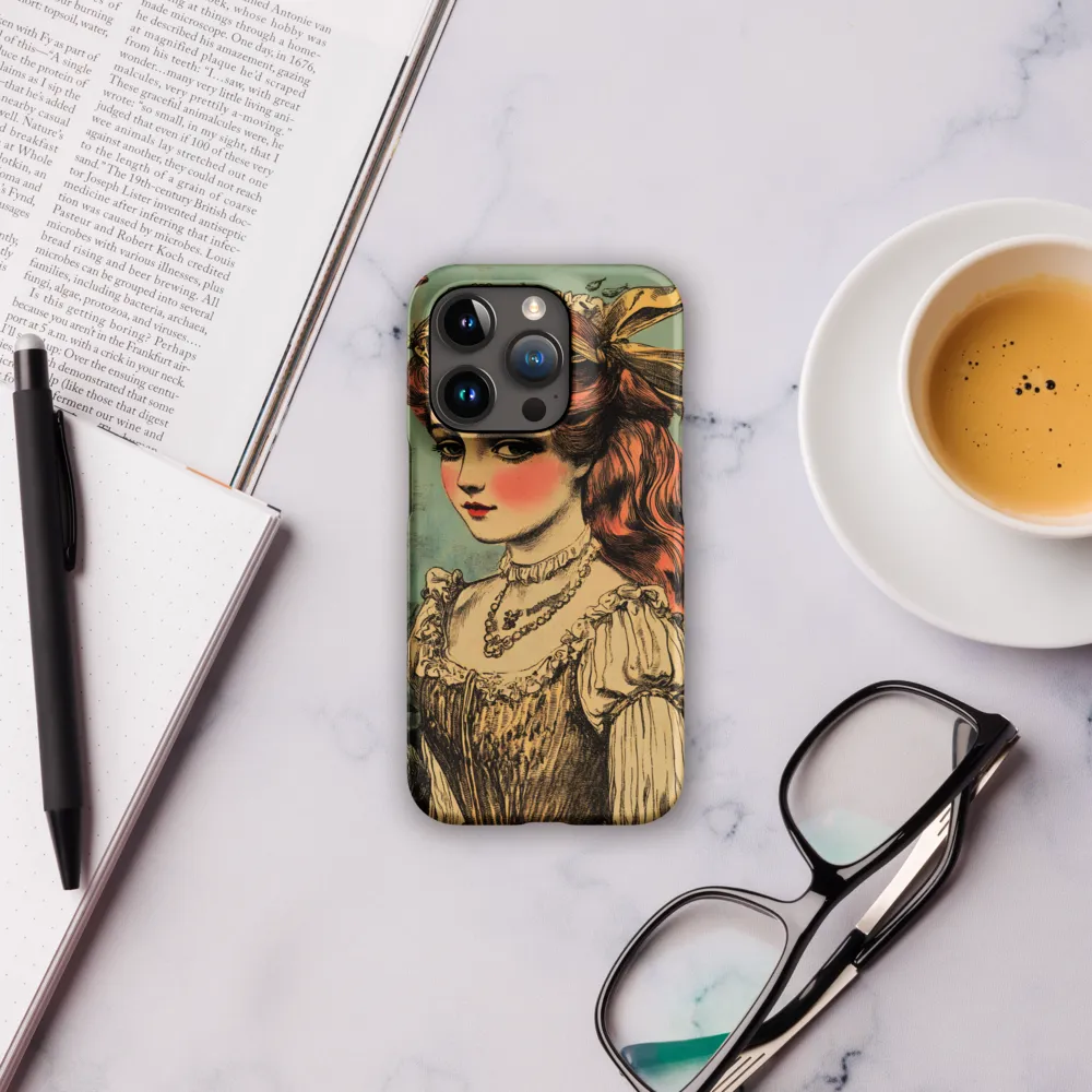 Elegance Beneath the Waves | Phone Case |  15 Pro | Snap Case | Matte