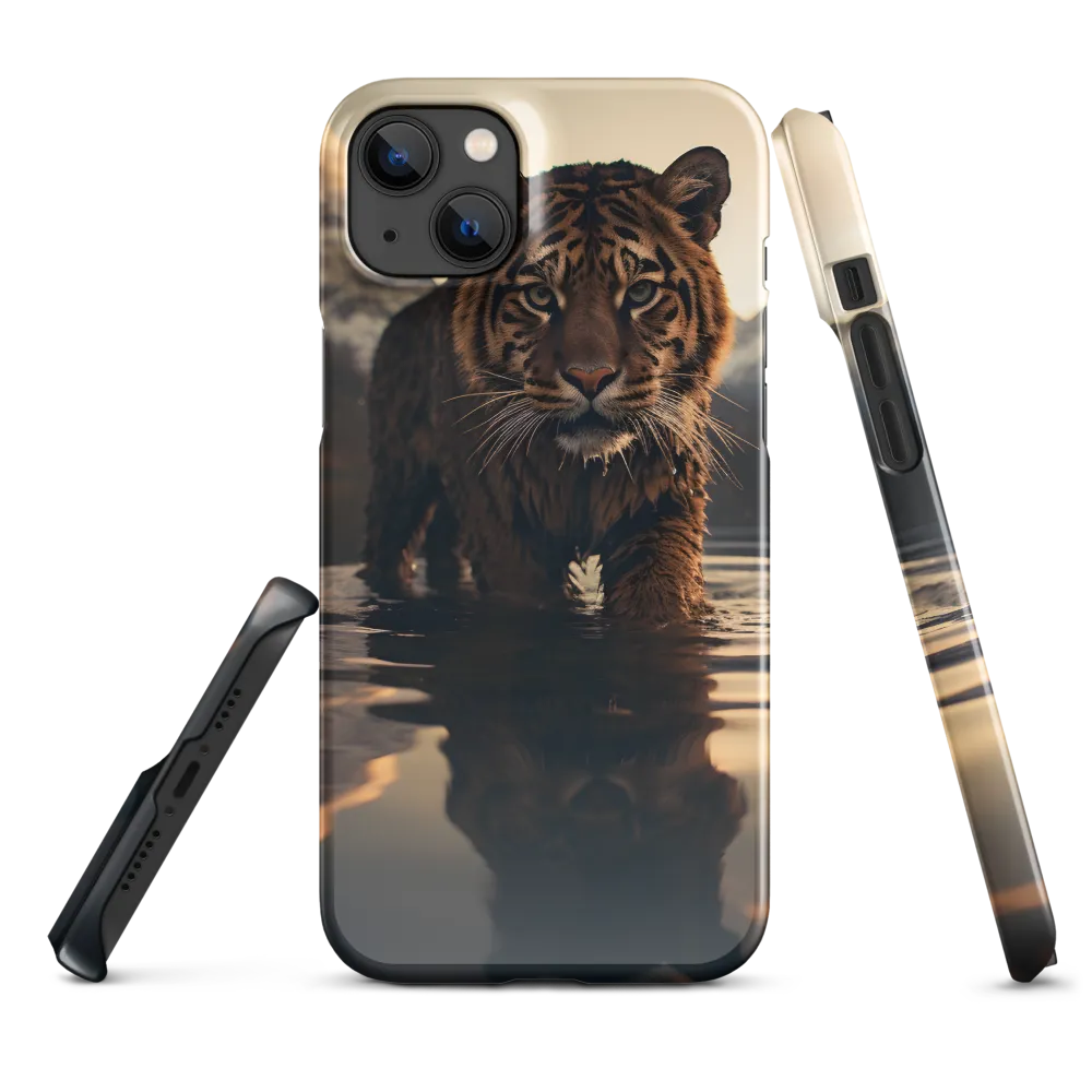 Majestic Reflection: The Tiger's Domain