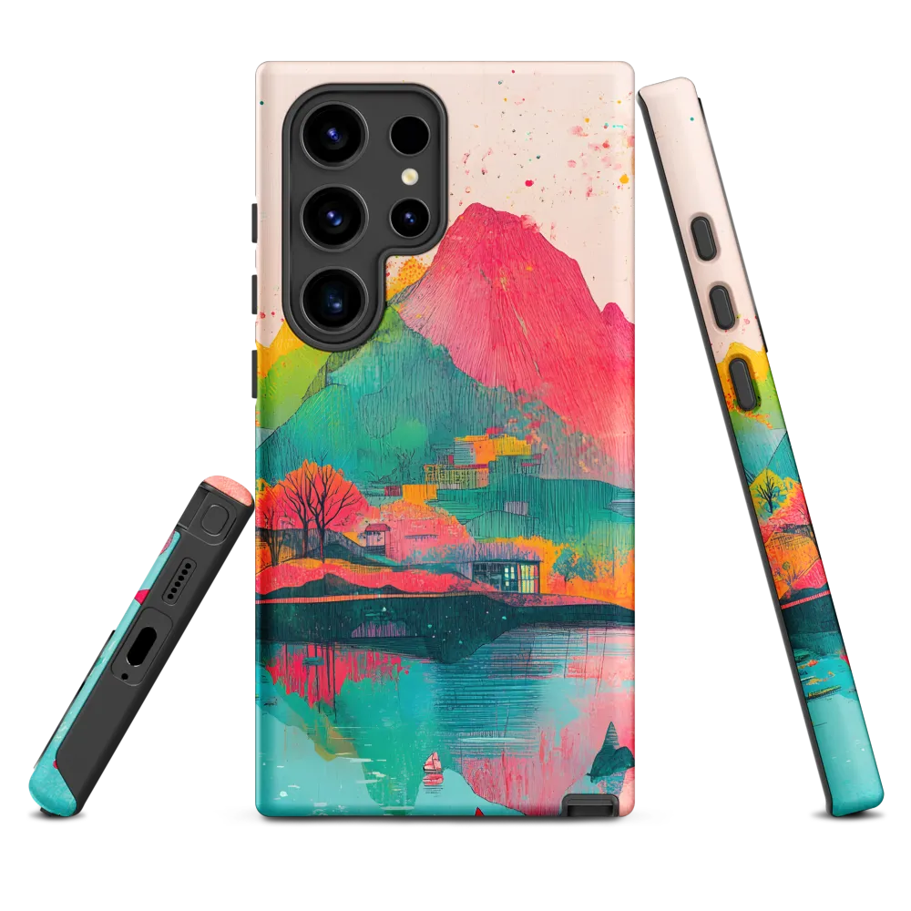 Vibrant Serenity: A Surreal Landscape