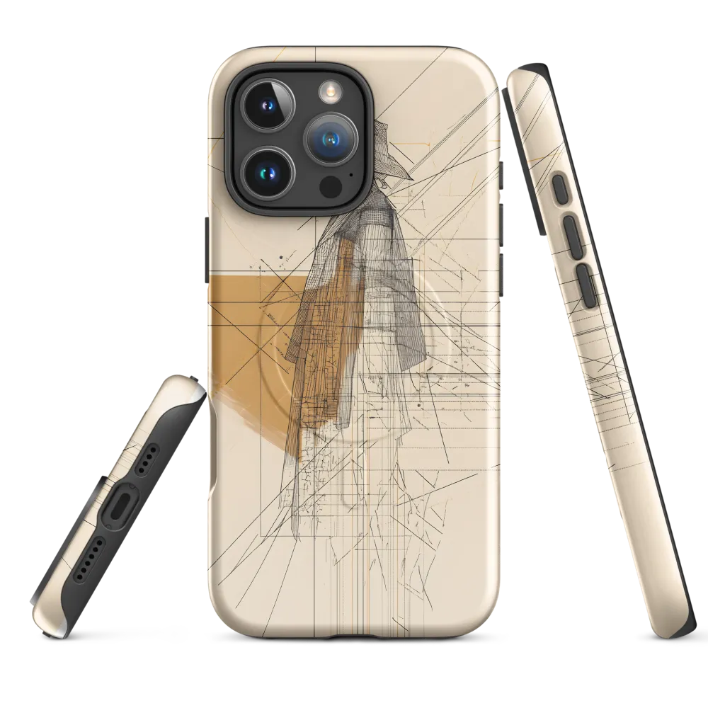 Abstract Profile: A Minimalist Exploration | Phone Case |  16 Pro Max | MagSafe® Tough Case | Glossy