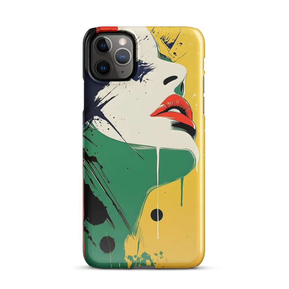 Bold Reflections: A Pop Art Portrait | Phone Case |  11 Pro Max | Snap Case | Glossy