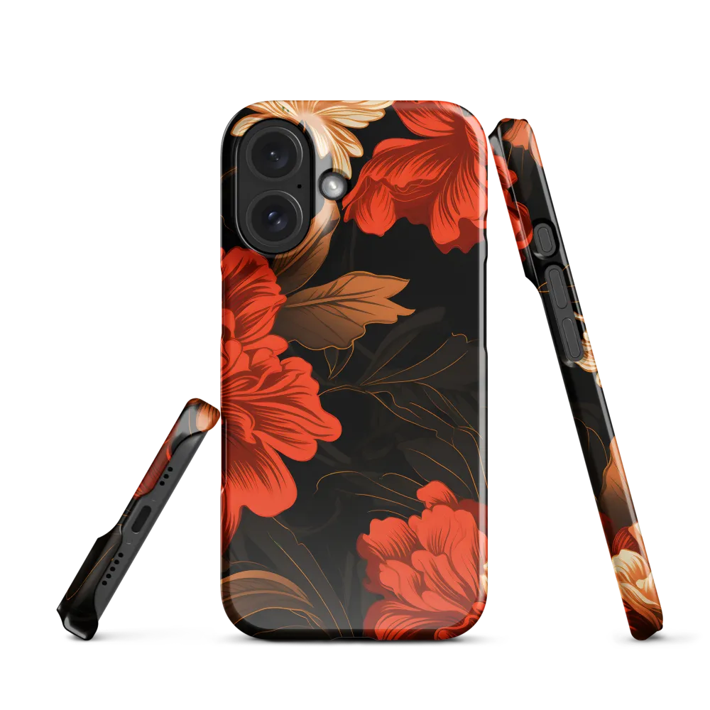 Elegance in Bloom | Phone Case |  16 | Snap Case | Glossy