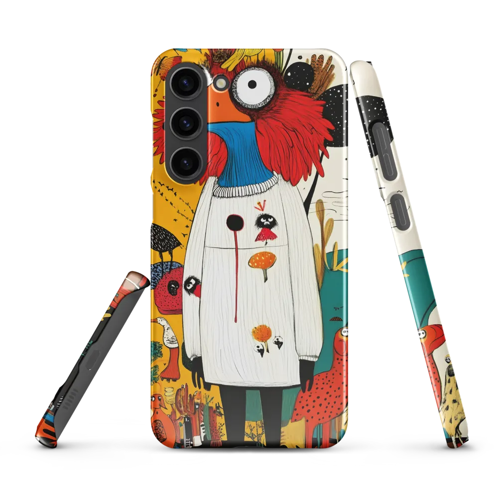 Whimsical Bird's Embrace