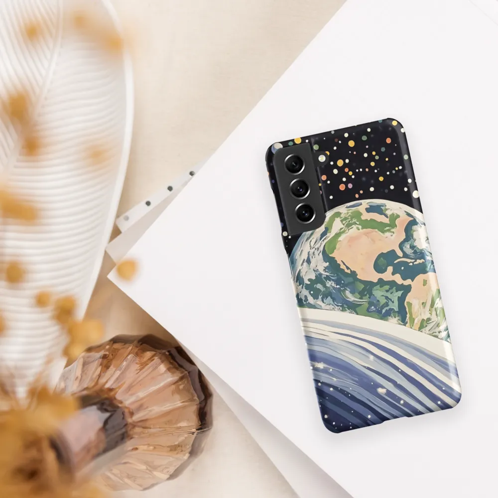 Celestial View: A Surreal Journey Through Space