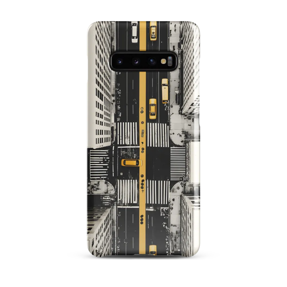 City Pulse: An Aerial Perspective | Phone Case |  S10 Plus | Snap Case | Glossy