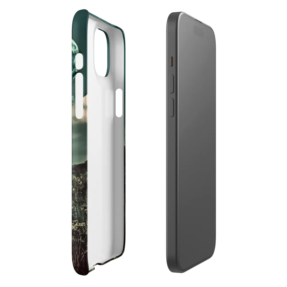 Moonlit Blossom | Phone Case |  15 Plus | Snap Case | Matte