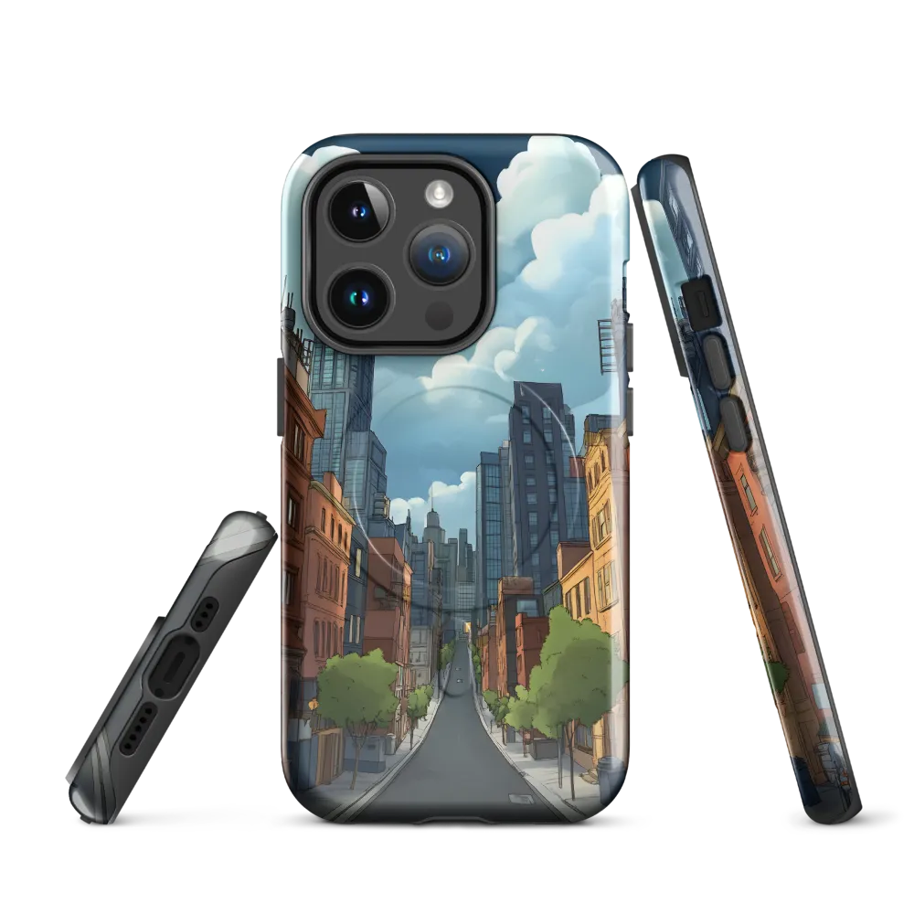 Urban Serenity: A Digital Cityscape